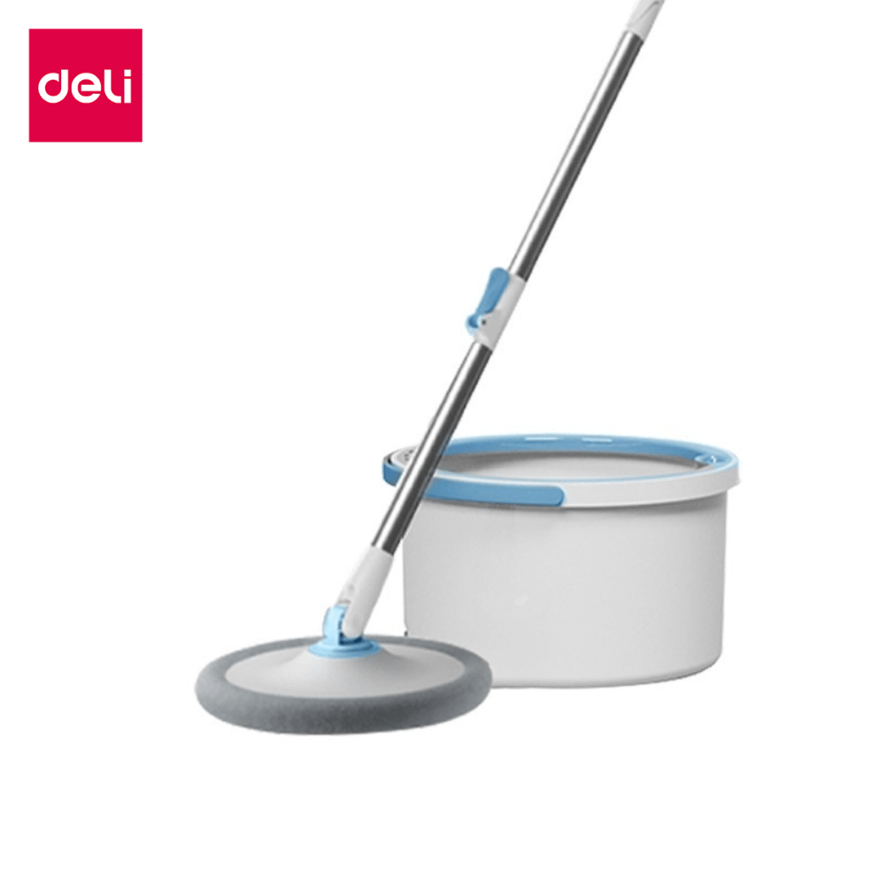 ชุดถังปั่นพร้อมไม้ม็อบแบบกลม DELI VS1040-BL-01_6